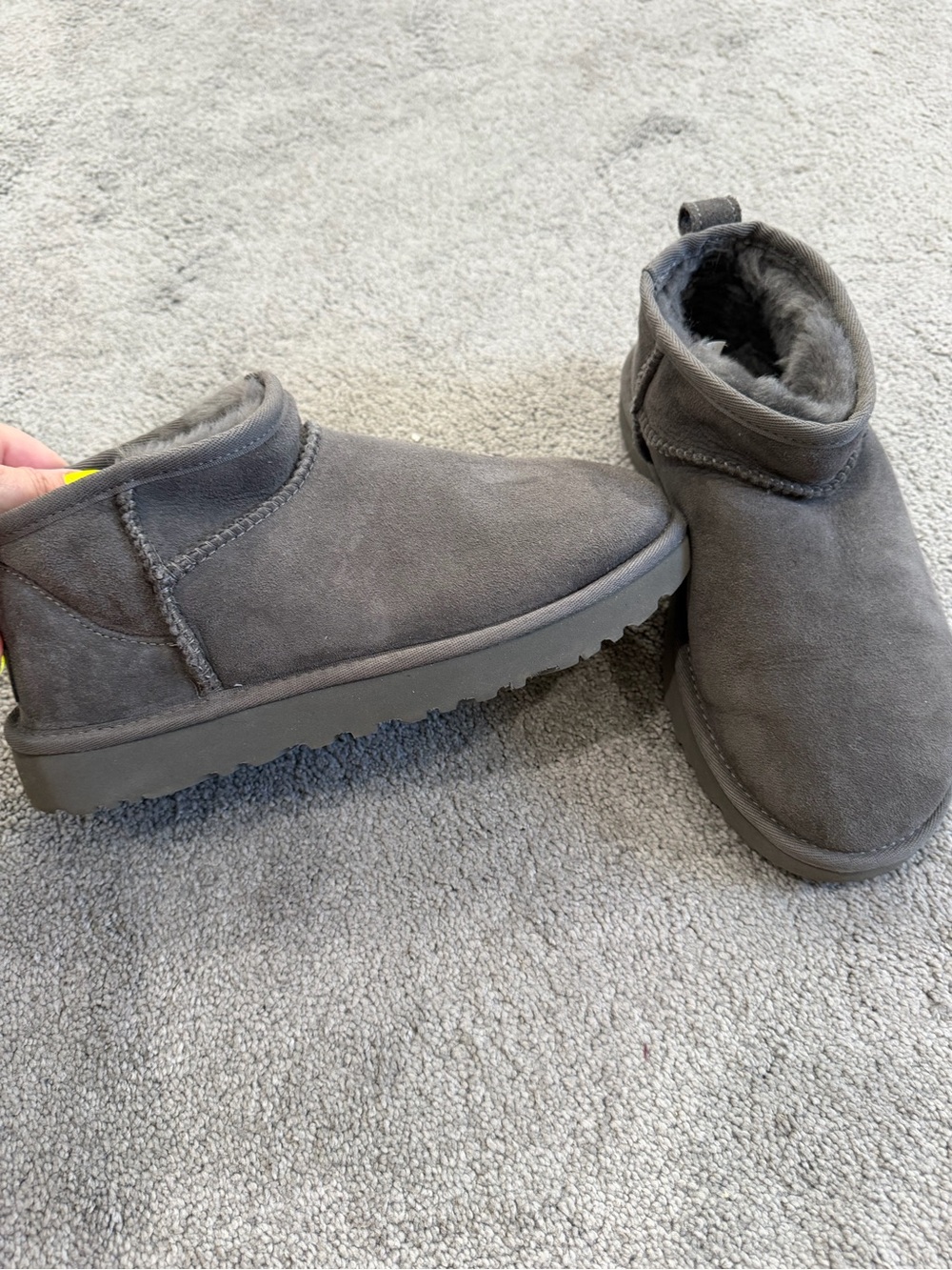 UGG Kids Short Slip-On Boot - Charcoal